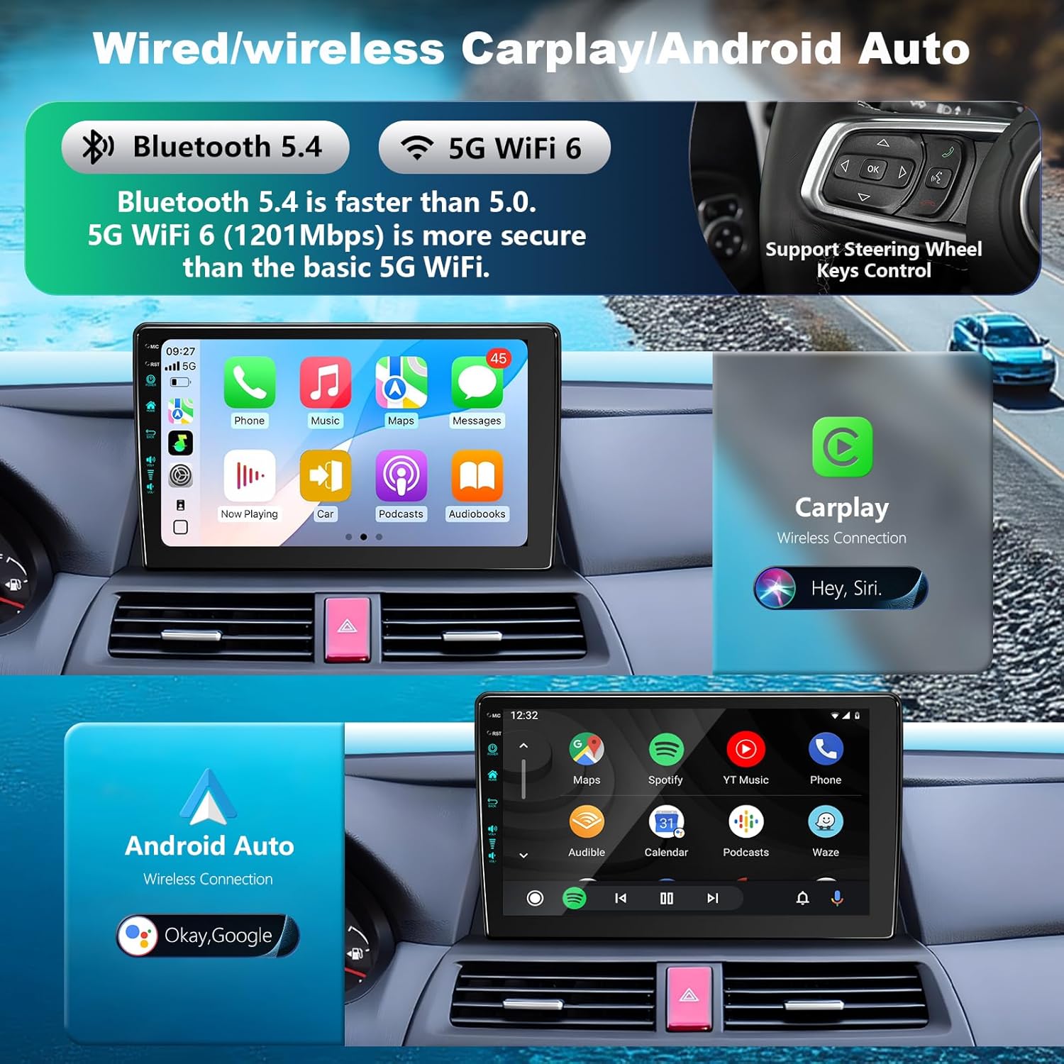 Smart Car Stereo - Accord 2009-2018