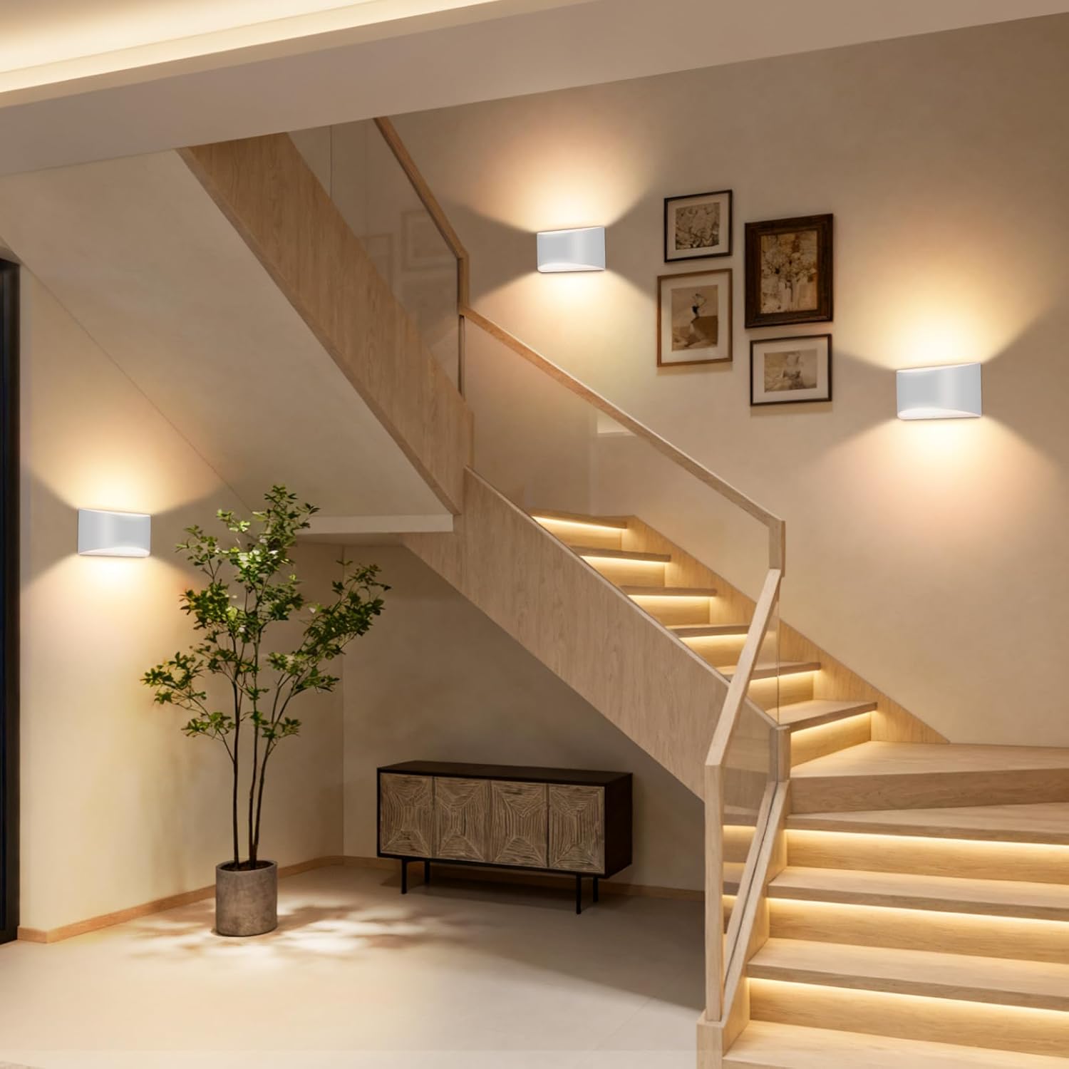 4 Pack Modern LED Wall Sconce